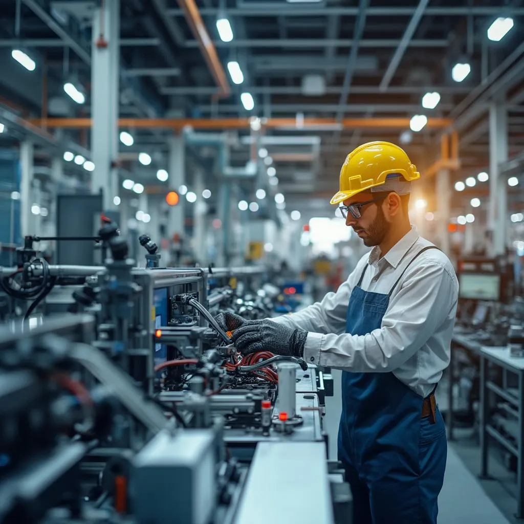 Oficina moderna de startup tecnológica