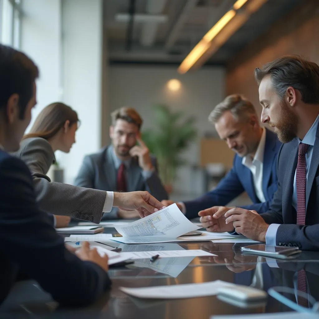 Equipo diseñando estrategia personalizada